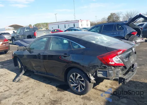 2016 Honda Civic Ex from USA, damaged, VIN 2HGFC2F75GH517447